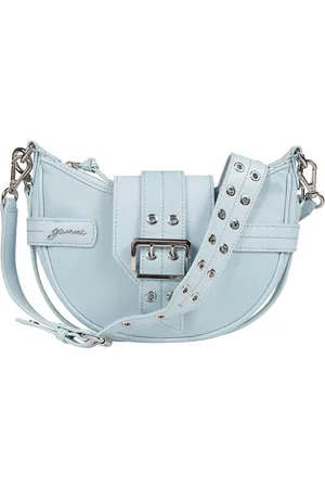 Ganni Dames, Tassen, Blauw, Maat: ONE Size