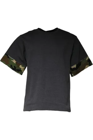 Dolce & Gabbana Heren, Tops, Grijs, Maat: S Katoen