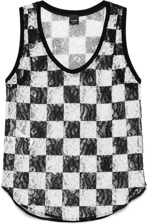 Pinko Dames, Tops, Zwart, Maat: M