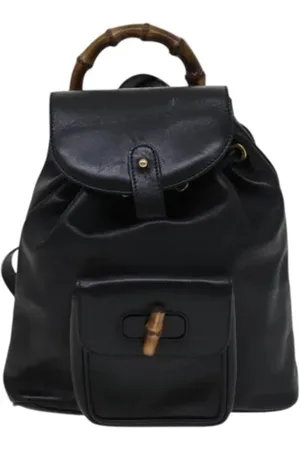Gucci Dames, Pre-owned, Zwart, Maat: ONE Size Leer