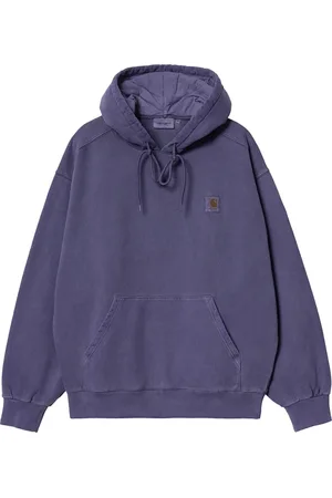 Carhartt Heren, Sweatshirts & Hoodies, Paars, Maat: S Katoen