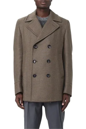 HUGO BOSS Heren, Jassen, Groen, Maat: XL Wol