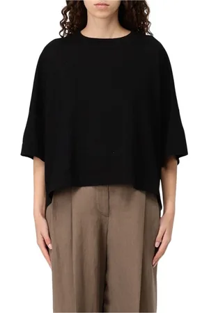 Brunello Cucinelli Dames, Truien, Zwart, Maat: S Kasjmier