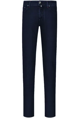 Jacob Cohen Heren, Jeans, Blauw, Maat: W33 Katoen