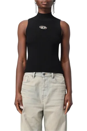 Diesel Dames, Tops, Zwart, Maat: XS