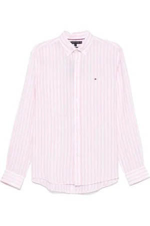Tommy Hilfiger Heren, Overhemden, Roze, Maat: XL