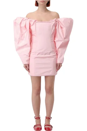 Jacquemus Dames, Jurken, Roze, Maat: 3XS Polyamide