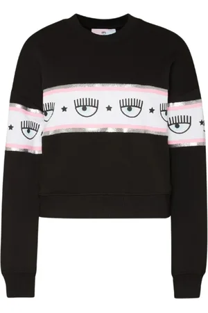 Chiara Ferragni Dames, Sweatshirts & Hoodies, Zwart, Maat: XS