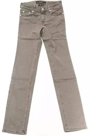 Jacob Cohen Dames, Jeans, Grijs, Maat: W28 Katoen