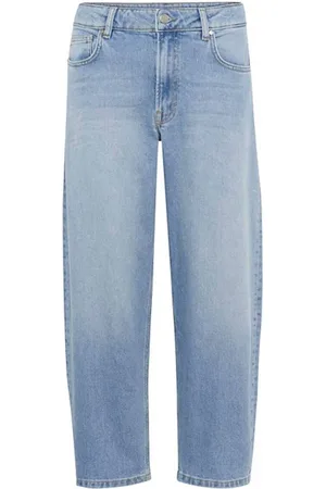 My Essential Wardrobe Dames, Jeans, Blauw, Maat: W29 L28 Katoen