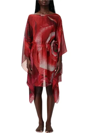 Roberto Cavalli Dames, Jurken, Rood, Maat: S