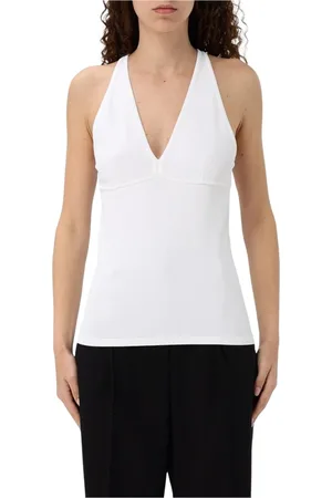 Max Mara Dames, Tops, Wit, Maat: S