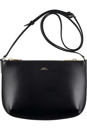 A.P.C. Dames, Tassen, Zwart, Maat: ONE Size Leer