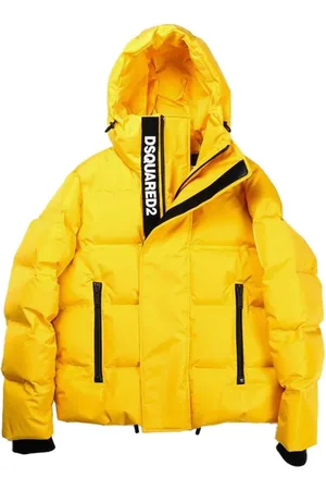 Dsquared2 Heren, Jassen, Geel, Maat: M Nylon