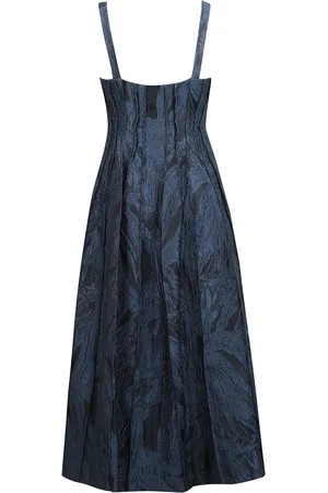 Simkhai Dames, Jurken, Blauw, Maat: XS Zijde