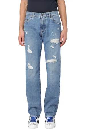 Dolce & Gabbana Heren, Jeans, Blauw, Maat: M Katoen