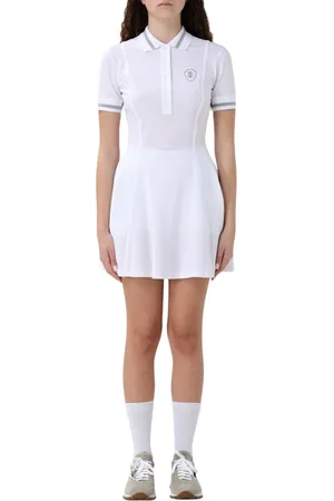 Brunello Cucinelli Dames, Jurken, Wit, Maat: S