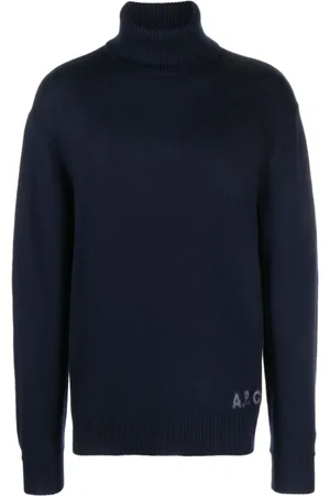 A.P.C. Heren, Truien, Blauw, Maat: XS