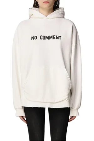 Balenciaga Dames, Sweatshirts & Hoodies, Wit, Maat: M Katoen