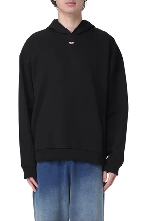 Diesel Heren, Sweatshirts & Hoodies, Zwart, Maat: XL Katoen