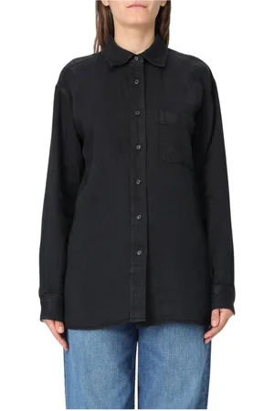 The Row Dames, Blouses & Shirts, Zwart, Maat: XL