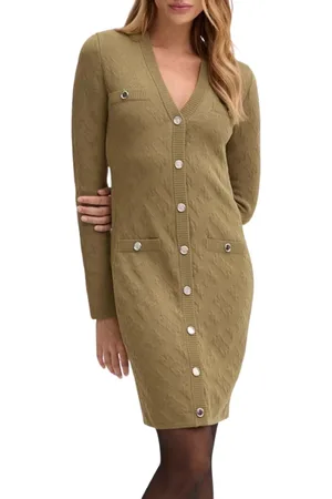 Pinko Dames, Jurken, Groen, Maat: M