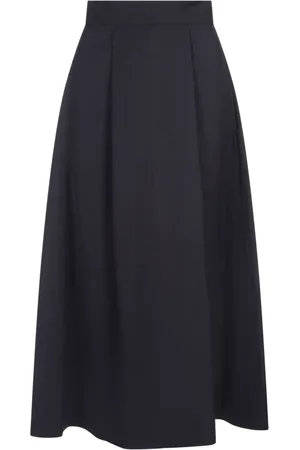 P.A.R.O.S.H. Dames, Rokken, Blauw, Maat: M Linnen