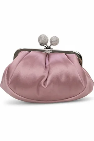Max Mara Dames, Tassen, Roze, Maat: ONE Size Satijn