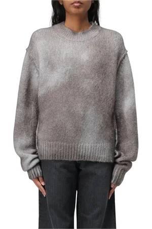 Acne Studios Dames, Truien, Grijs, Maat: S Nylon