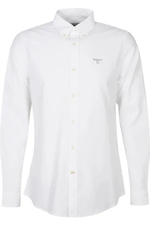 Barbour Heren, Overhemden, Wit, Maat: S