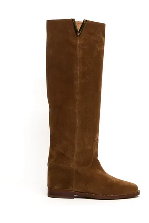 Via Roma Dames, Schoenen, Bruin, Maat: 36 EU Suède