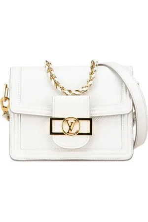 LOUIS VUITTON Dames, Pre-owned, Wit, Maat: ONE Size Leer