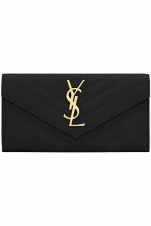 Saint Laurent Dames, Accessoires, Zwart, Maat: ONE Size Leer