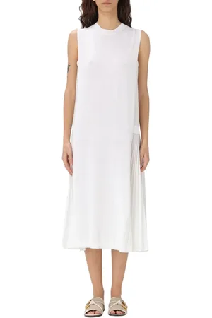 SEMICOUTURE Dames, Jurken, Wit, Maat: M