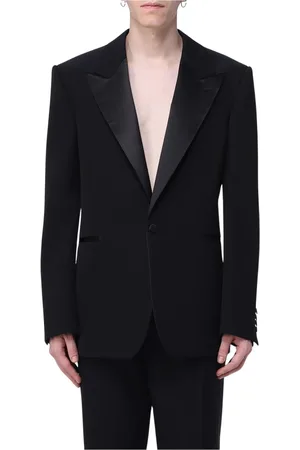 Alexander McQueen Heren, Pakken, Zwart, Maat: M Wol