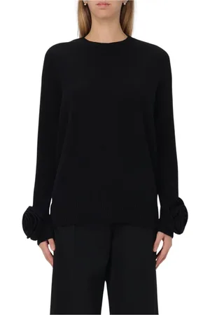 VALENTINO Dames, Truien, Zwart, Maat: M Wol