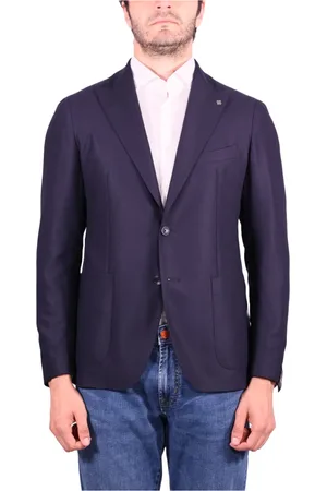 TAGLIATORE Heren, Jassen, Blauw, Maat: XL Wol