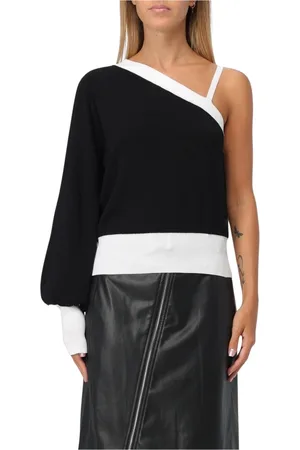 Karl Lagerfeld Dames, Truien, Zwart, Maat: L