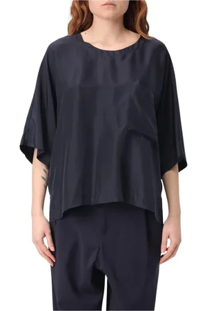 BARENA Dames, Blouses & Shirts, Blauw, Maat: L