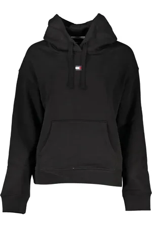 Tommy Hilfiger Dames, Sweatshirts & Hoodies, Zwart, Maat: S Katoen