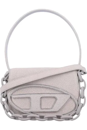 Diesel Dames, Tassen, Grijs, Maat: ONE Size Leer