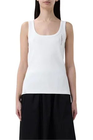 Marni Dames, Tops, Wit, Maat: XS Katoen