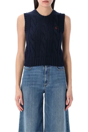 Ralph Lauren Dames, Truien, Blauw, Maat: S Katoen