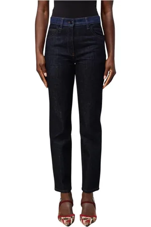 Fendi Dames, Jeans, Blauw, Maat: 3XS Denim