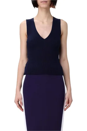 Pinko Dames, Truien, Blauw, Maat: M
