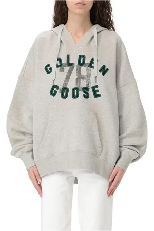 Golden Goose Dames, Sweatshirts & Hoodies, Grijs, Maat: XS Katoen