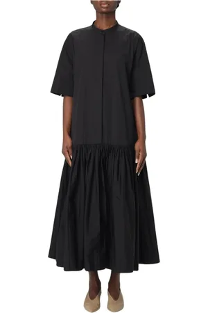 Jil Sander Dames, Jurken, Zwart, Maat: M