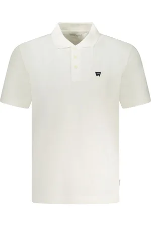 Wrangler Heren, Tops, Wit, Maat: S Katoen