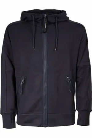 C.P. Company Heren, Sweatshirts & Hoodies, Blauw, Maat: L Fleece