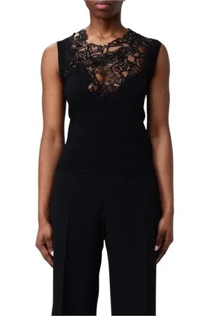 ERMANNO SCERVINO Dames, Tops, Zwart, Maat: XS